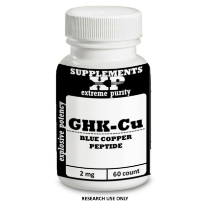 GHK-Cu Blue Copper Peptide 2mg x 60 Count
